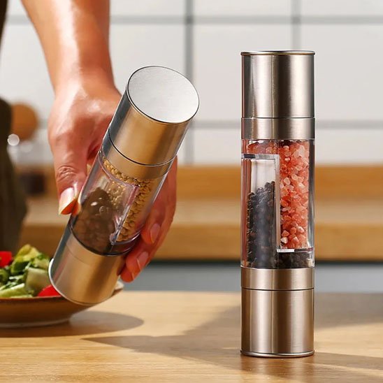 Moulin à poivre | Manuel Ergonomique Inox - Mon Univers Cuisine