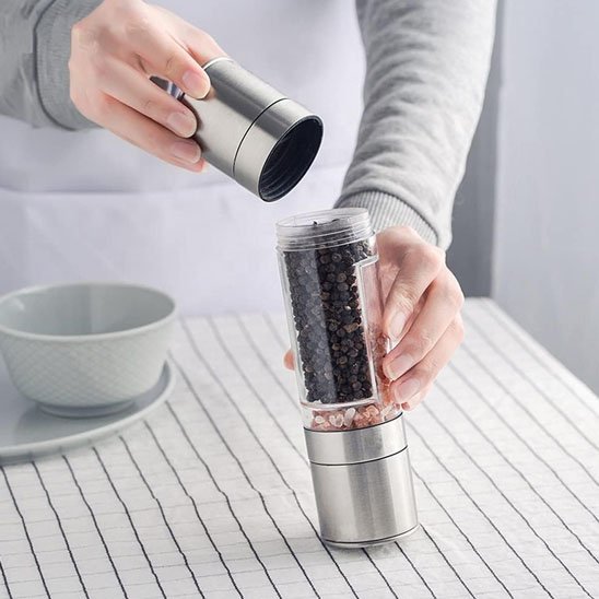 Moulin à poivre | Manuel Ergonomique Inox - Mon Univers Cuisine