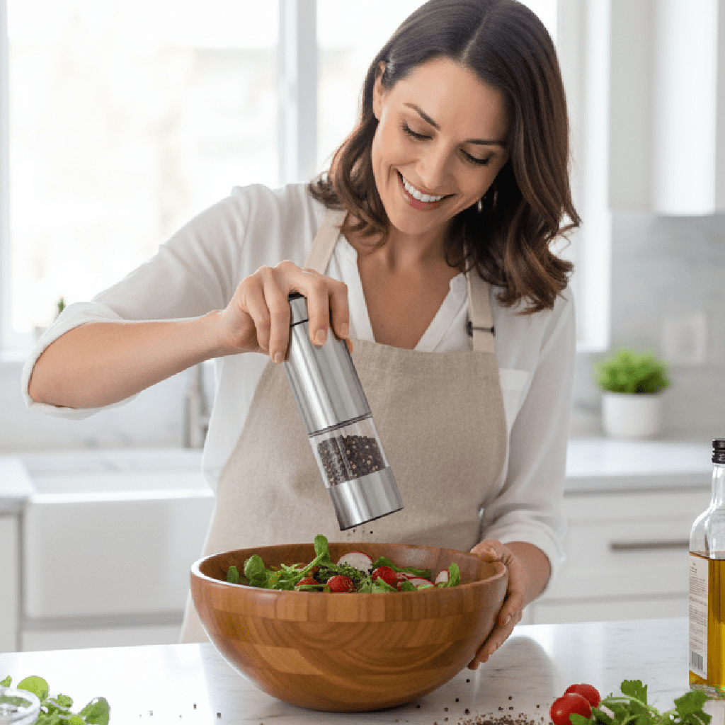 Moulin à poivre manuel | Manuel Elegant Inox - Mon Univers Cuisine