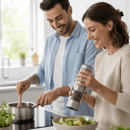 Moulin à poivre manuel | Manuel Elegant Inox - Mon Univers Cuisine