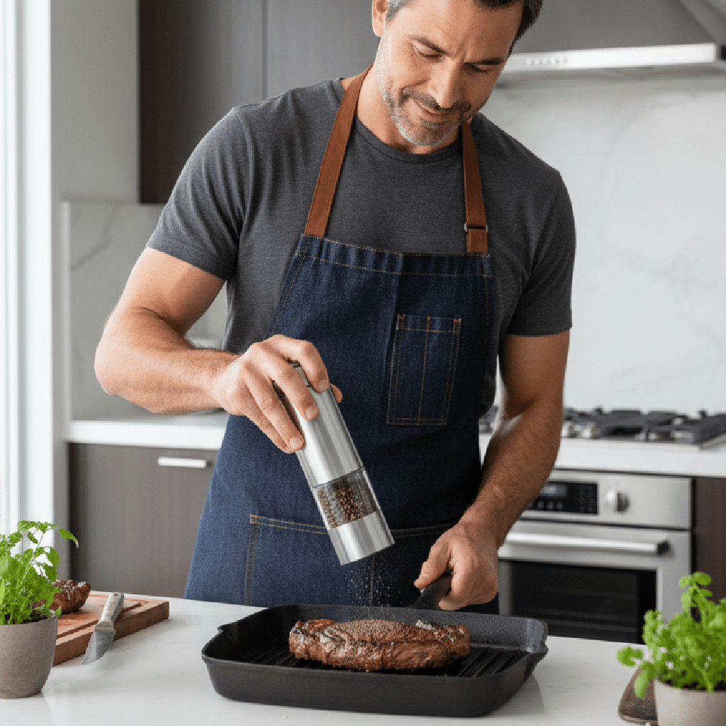 Moulin à poivre manuel | Manuel Elegant Inox - Mon Univers Cuisine