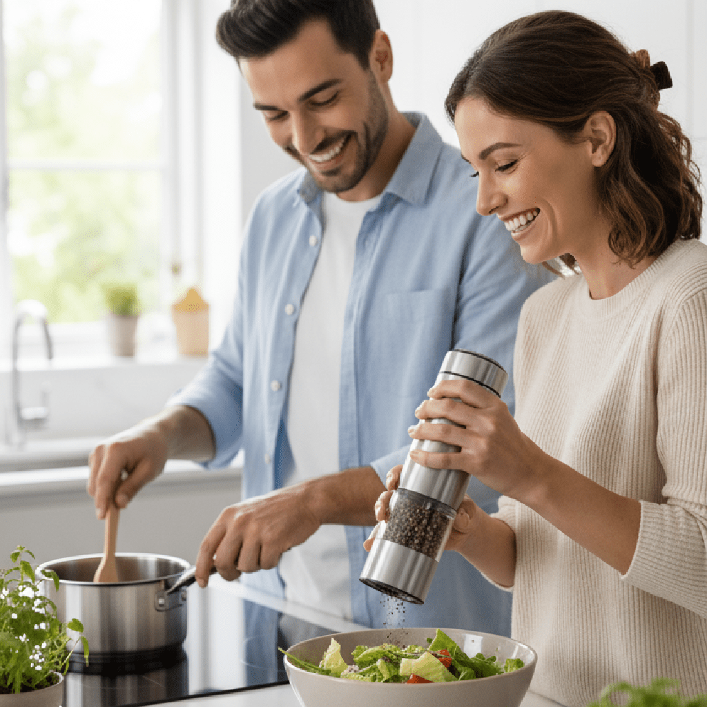 Moulin à poivre manuel | Manuel Elegant Inox - Mon Univers Cuisine