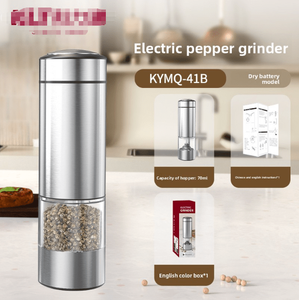 Moulin à poivre manuel | Manuel Elegant Inox - Mon Univers Cuisine