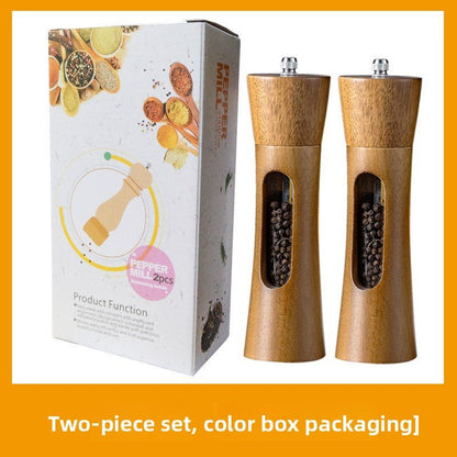 Moulin à poivre | Premium en bois Ajustable - Mon Univers Cuisine