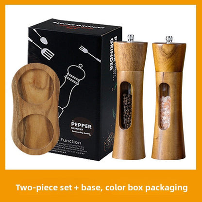 Moulin à poivre | Premium en bois Ajustable - Mon Univers Cuisine