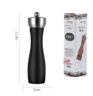 Moulin à poivre | Premium en Bois - Noir - Mon Univers Cuisine