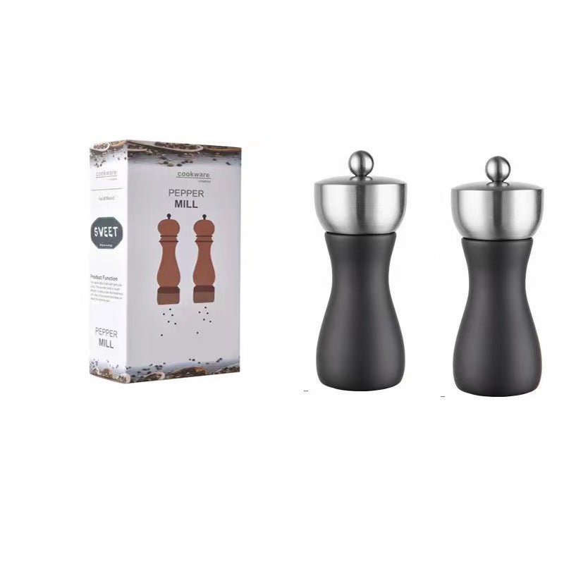 Moulin à poivre | Premium en Bois - Noir - Mon Univers Cuisine