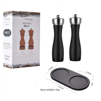 Moulin à poivre | Premium en Bois - Noir - Mon Univers Cuisine