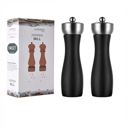 Moulin à poivre | Premium en Bois - Noir - Mon Univers Cuisine