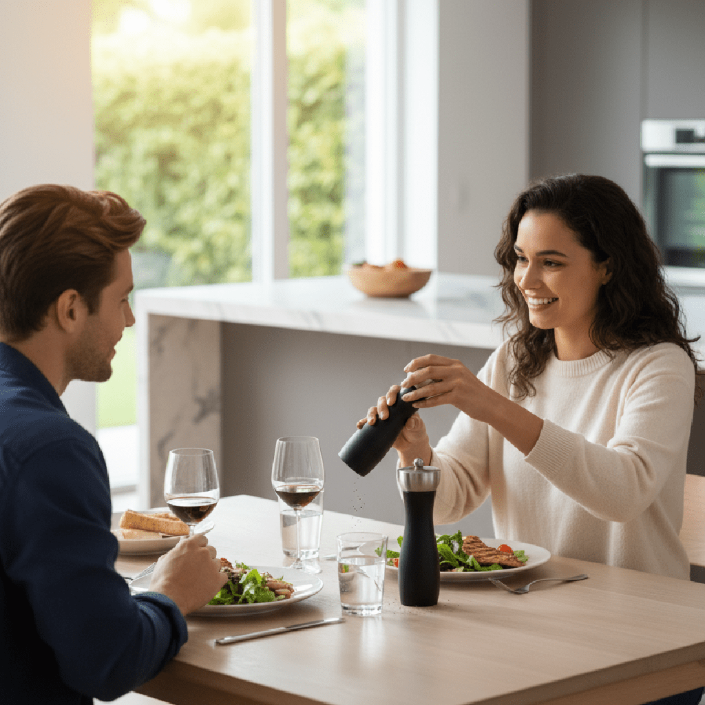 Moulin à poivre | Premium en Bois - Noir - Mon Univers Cuisine