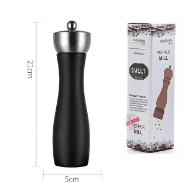 Moulin à poivre | Premium en Bois - Noir - Mon Univers Cuisine