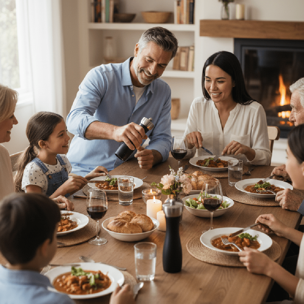 Moulin à poivre | Premium en Bois - Noir - Mon Univers Cuisine