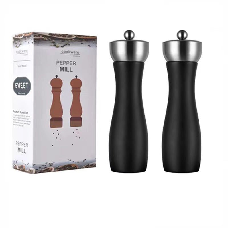 Moulin à poivre | Premium en Bois - Noir - Mon Univers Cuisine