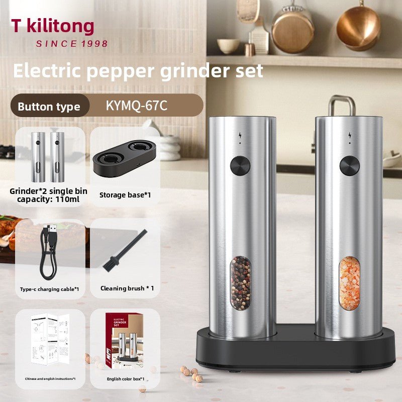 Moulin à poivre rechargeable | ProChef - Mon Univers Cuisine