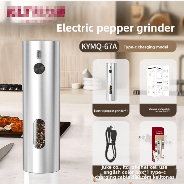 Moulin à poivre rechargeable | ProChef - Mon Univers Cuisine