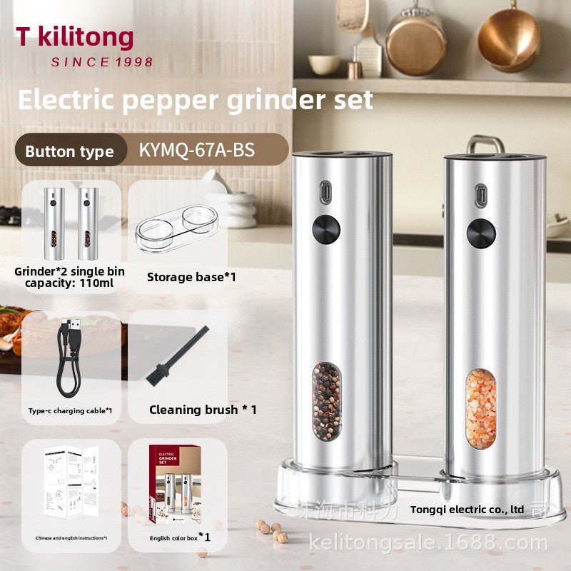 Moulin à poivre rechargeable | ProChef - Mon Univers Cuisine