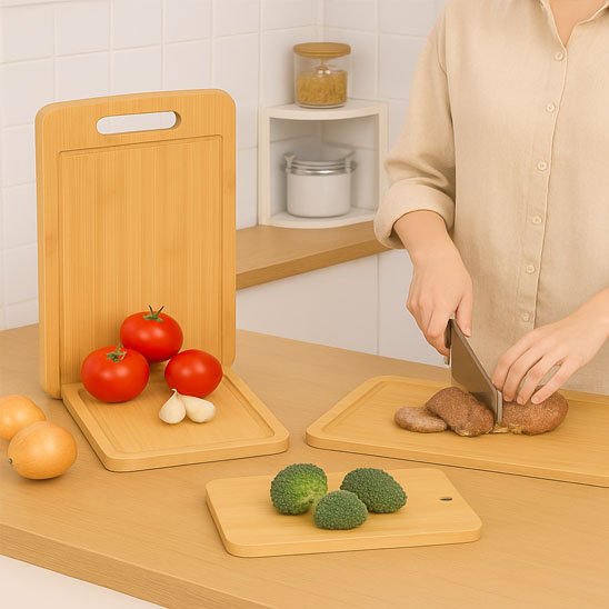 Planche à découper bois | Eco - Robust - Mon Univers Cuisine