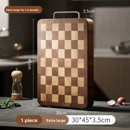 Planche à Découper en bois | Planche à Damier - Mon Univers Cuisine