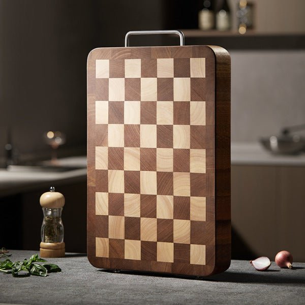 Planche à Découper en bois | Planche à Damier - Mon Univers Cuisine