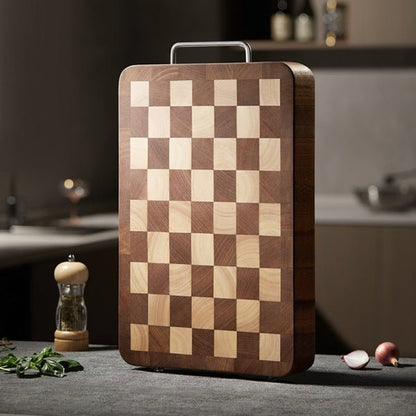 Planche à Découper en bois | Planche à Damier - Mon Univers Cuisine