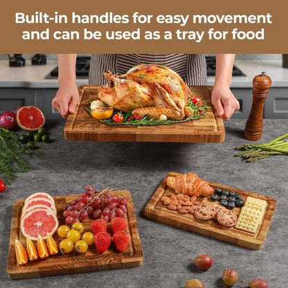 Planche à découper ménagère | Ensemble de 3 pièces - Mon Univers Cuisine