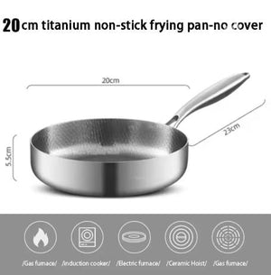 Poêle à frire en titane - Mon Univers Cuisine