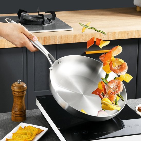 Poele inox | ProfessionnelChef - Mon Univers Cuisine