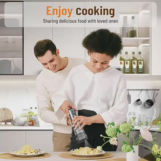 Moulin à poivre éectrique rechargeable - Mon Univers Cuisine