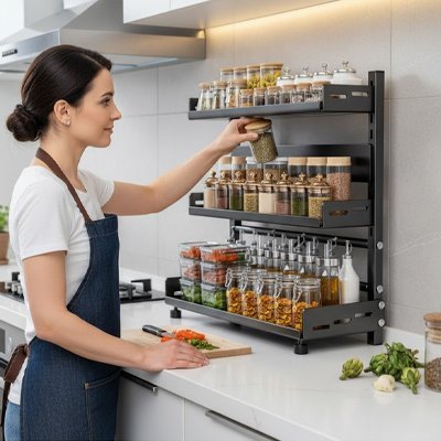 Rangement à épices | Cuisine Design - Mon Univers Cuisine