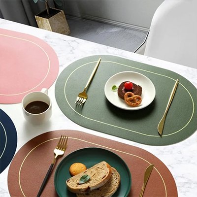 Set de table ovale | Élégance Moderne - Mon Univers Cuisine