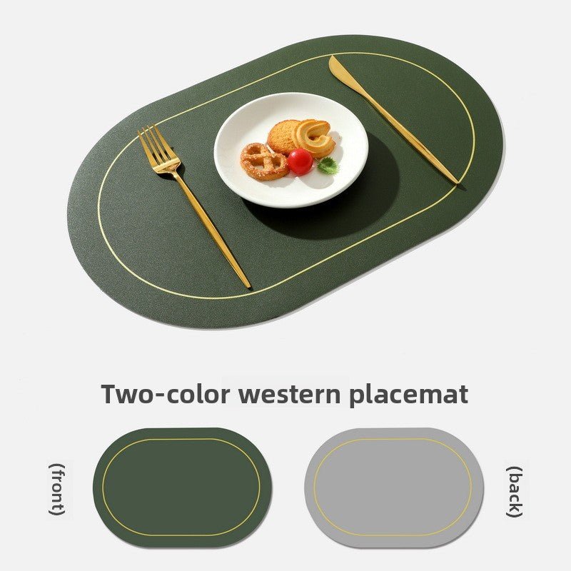 Set de table ovale | Élégance Moderne - Mon Univers Cuisine