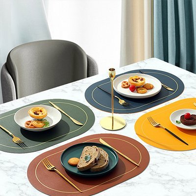 Set de table ovale | Élégance Moderne - Mon Univers Cuisine