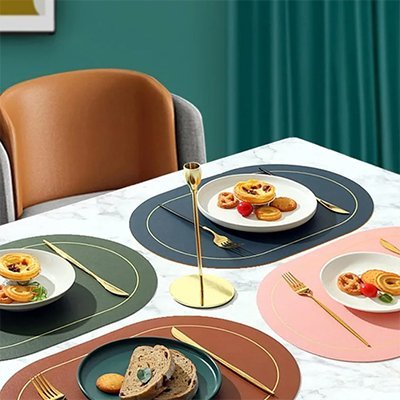Set de table ovale | Élégance Moderne - Mon Univers Cuisine