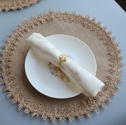 Set de table rond | Bohème au naturel - Mon Univers Cuisine