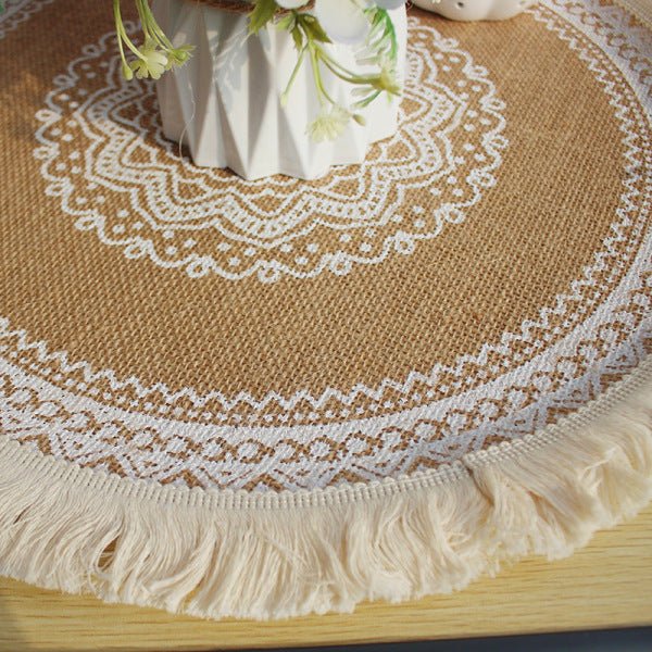 Set de table rond | Bohème au naturel - Mon Univers Cuisine