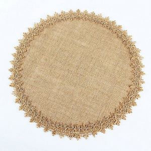 Set de table rond | Élégance Bohème - Mon Univers Cuisine