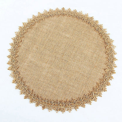 Set de table rond | Élégance Bohème - Mon Univers Cuisine