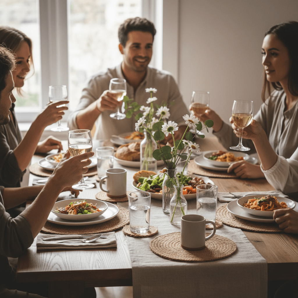 Set de table rond | Élégance Naturelle - Mon Univers Cuisine