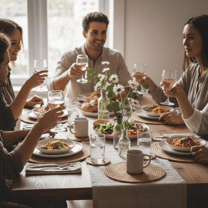 Set de table rond | Élégance Naturelle - Mon Univers Cuisine