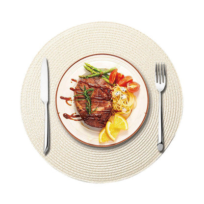 Set de table rond | Élégance Texturée - Mon Univers Cuisine