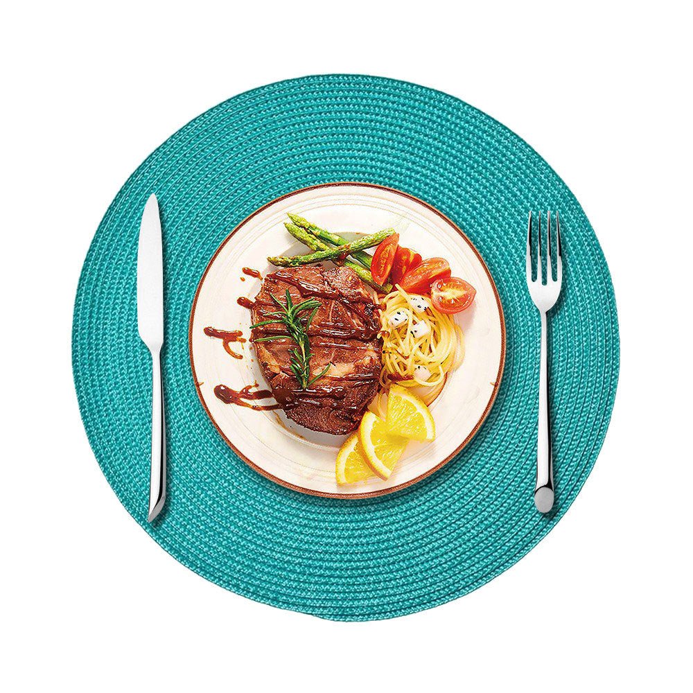 Set de table rond | Élégance Texturée - Mon Univers Cuisine