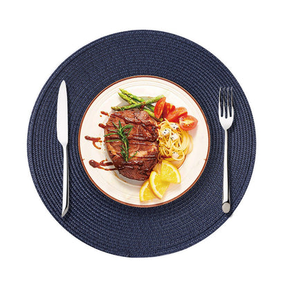 Set de table rond | Élégance Texturée - Mon Univers Cuisine