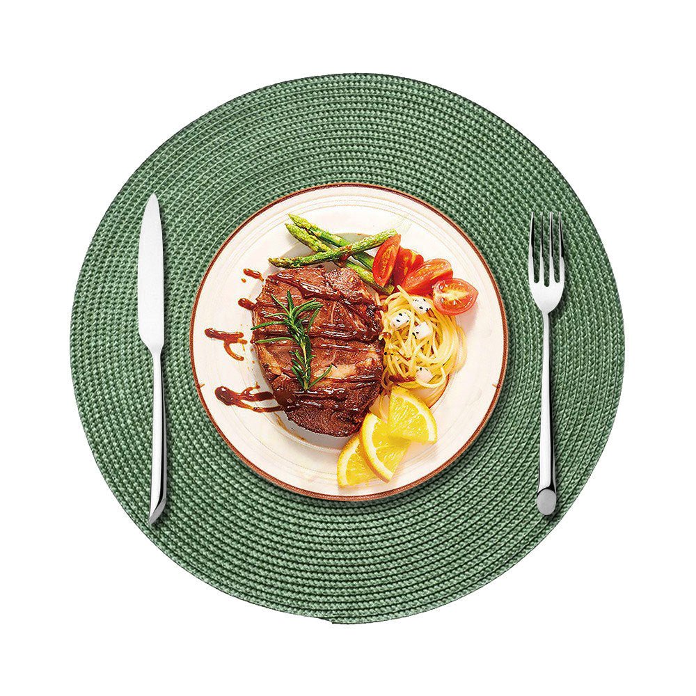 Set de table rond | Élégance Texturée - Mon Univers Cuisine