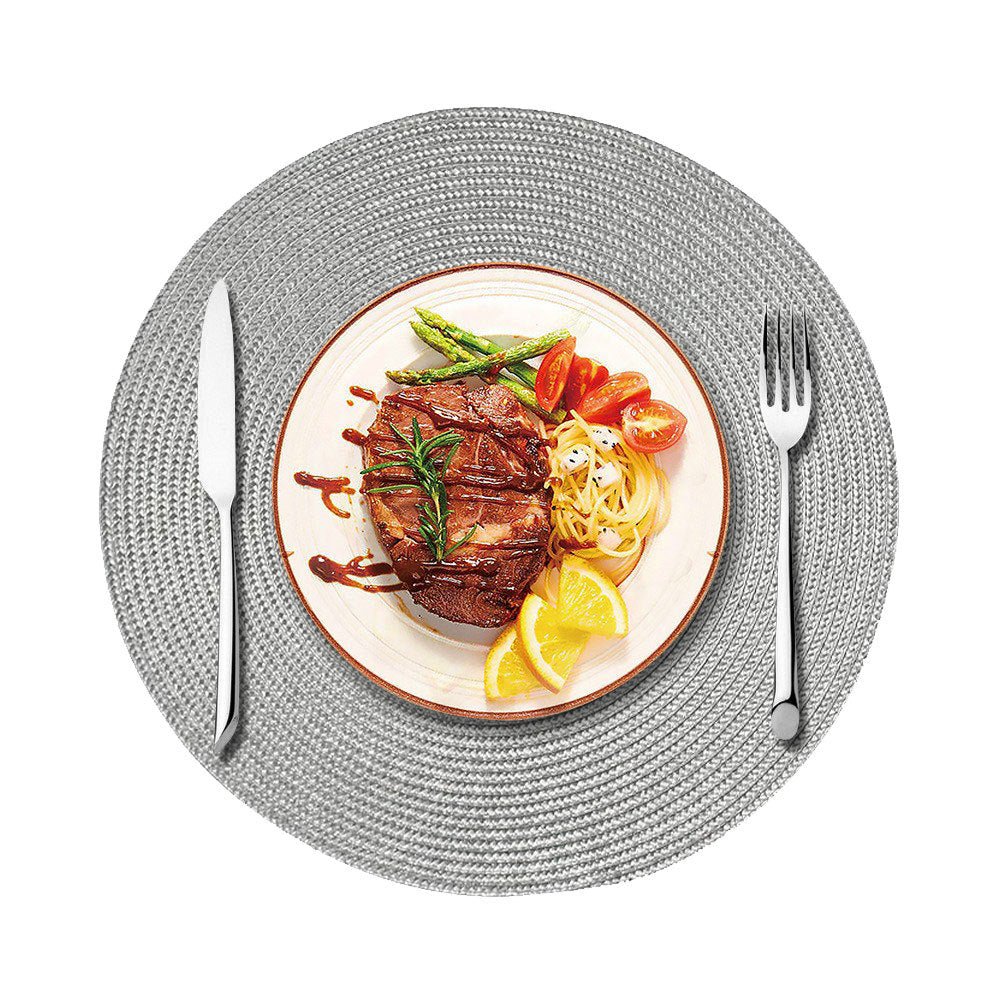 Set de table rond | Élégance Texturée - Mon Univers Cuisine