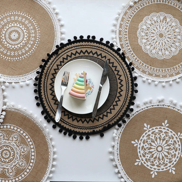 Set de table en jute élégant - Mon Univers Cuisine