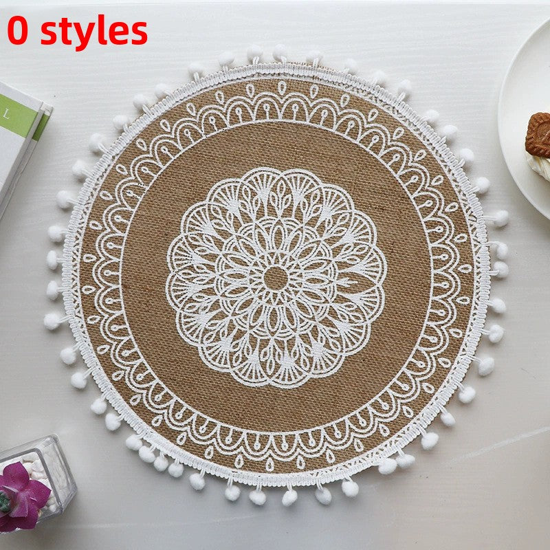 Set de table en jute bohème - Mon Univers Cuisine