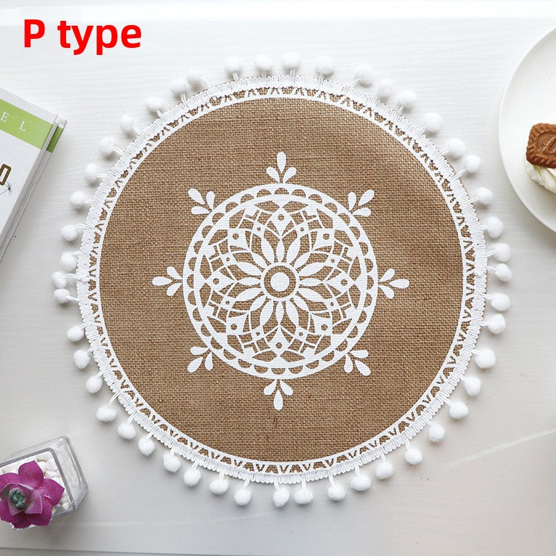 Set de table en jute bohème - Mon Univers Cuisine