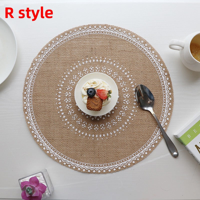 Set de table en jute bohème - Mon Univers Cuisine