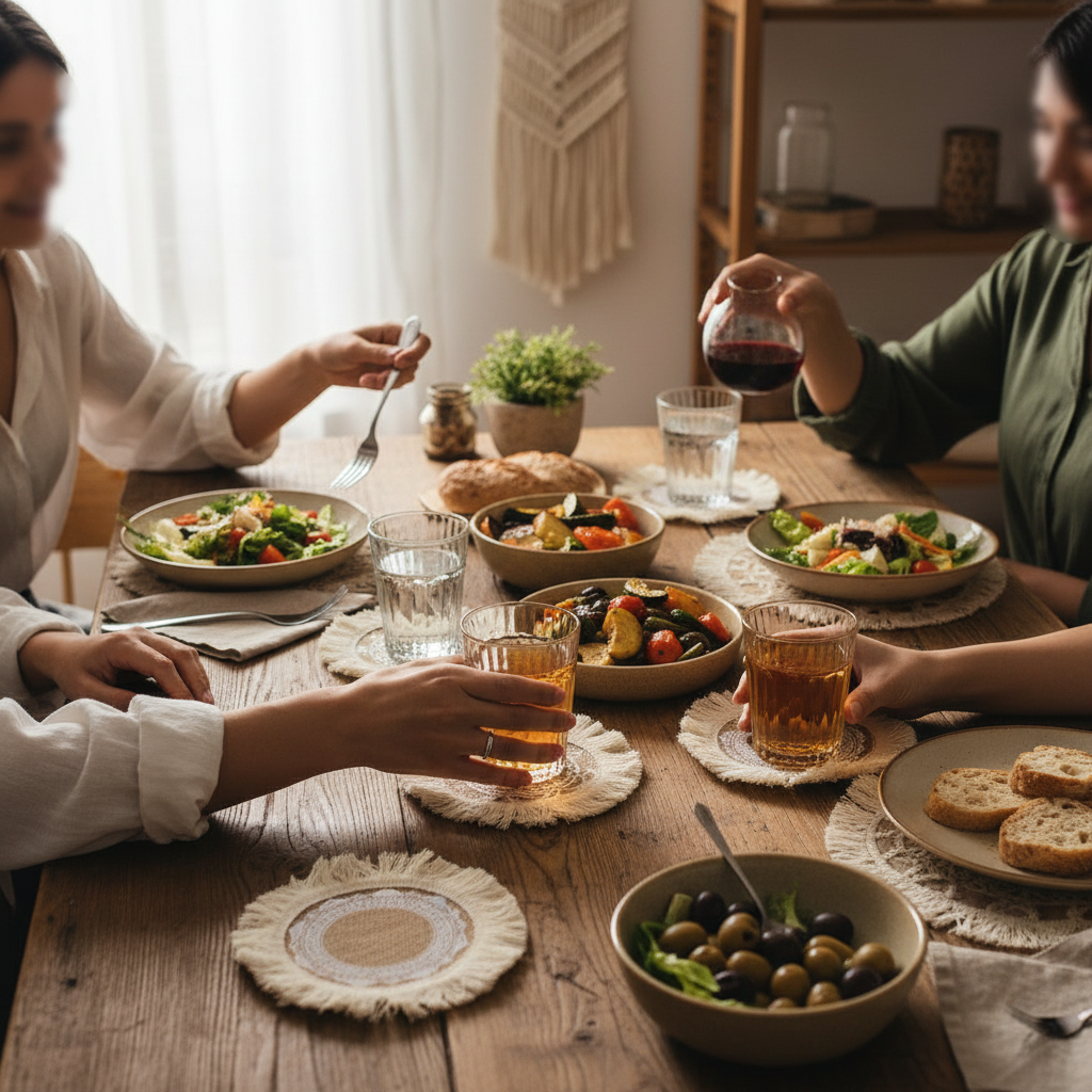 Sous-verres en jute - Mon Univers Cuisine