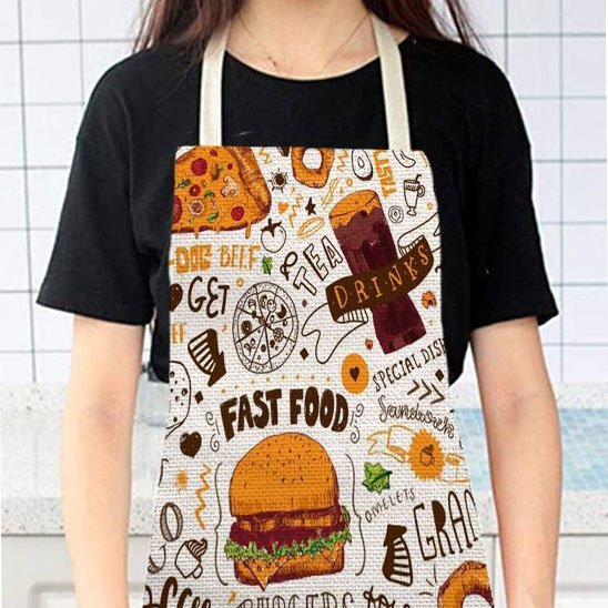 Tablier de cuisine élégant | Protection anti - taches - Mon Univers Cuisine